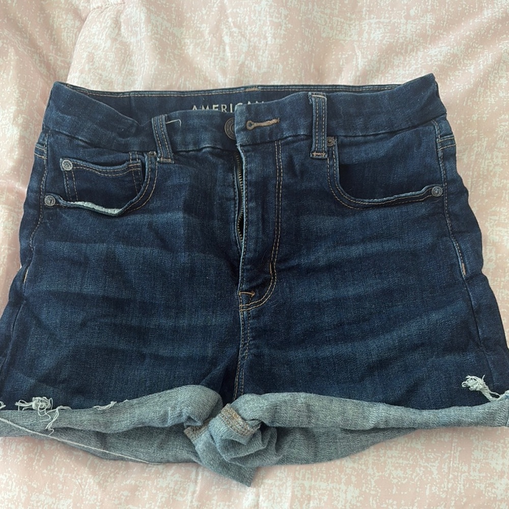 American Eagle Denim Curvie Hi-rise Shorts